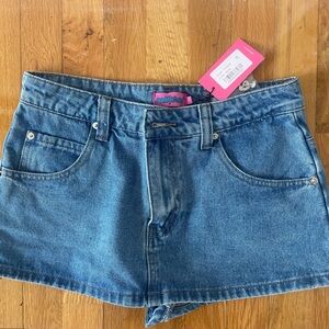 Micro Jean skort